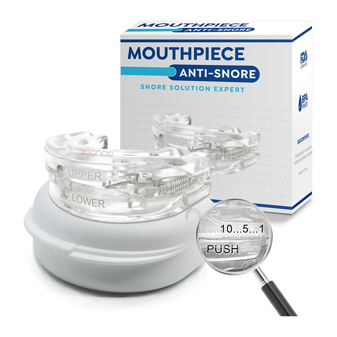 Miniatura 3 de Protector Bucal Antironquido Antibruxism